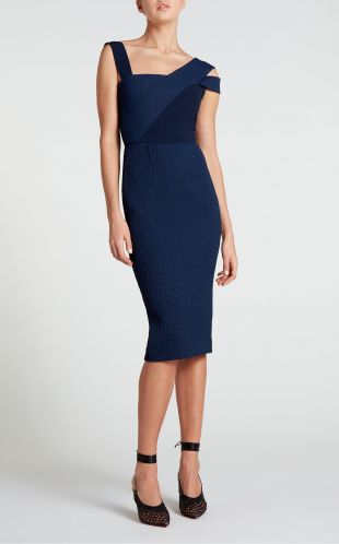 Roland Mouret Elsom Sash Strap Sheath Dress