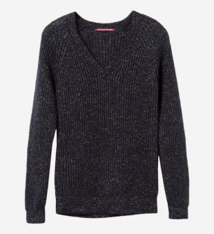Pull à teneur en mohair et laine