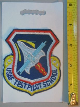 USAF Test Pilot School Patch Squadron Aviation Air Force Flight Testing Flying | eBay