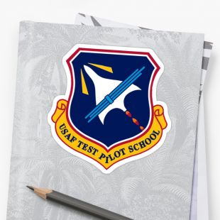 ‘École pilote d'essai de l'USAF’ Sticker by FoxCreek