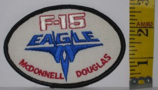 USAF Patch #9   F 15 Eagle McDonnell Douglas | eBay