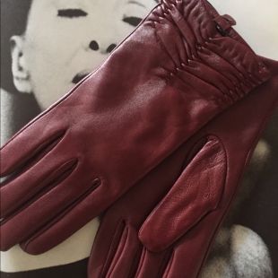 NWT Red Leather gloves from Excelled