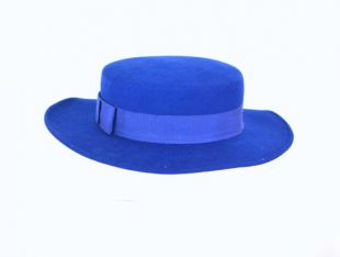 Vintage Pacific Blue Felted Hat