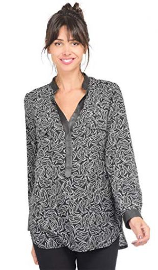 Lauren Vidal Blouse imprimée Cachemire Femme AH18