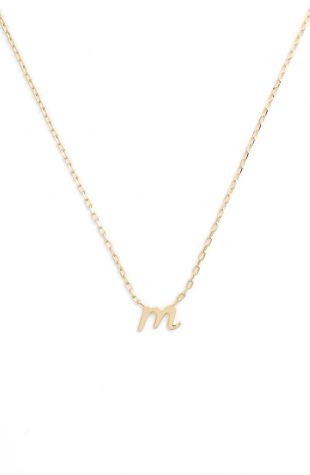 Kate Spade New York one in a million initial pendant necklace