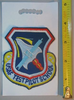 USAF Test Pilot School Patch Squadron Aviation Air Force Flight Testing ...