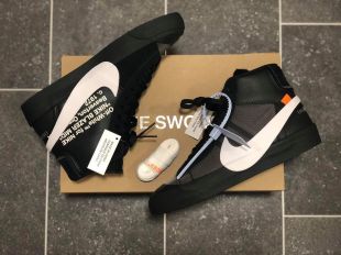Off White x Nike Blazer Black SPOOKY PACK