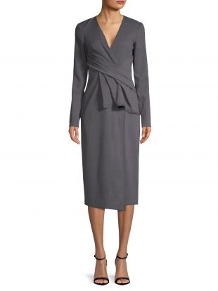 Jason Wu Pleat Wool Sheath Dress