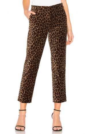 A.L.C. Harrison Leopard Trousers