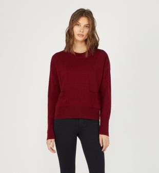 Pull En Cachemire 100% Berenice - Taille S, Gris, Col V - Neuf Avec étiquettes