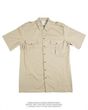 Dutch Short Sleeve Khaki Shirt Used