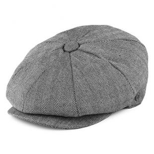 Casquette Gavroche en Pure Laine Harlem noir JAXON & JAMES – Chapeaux et Casquettes