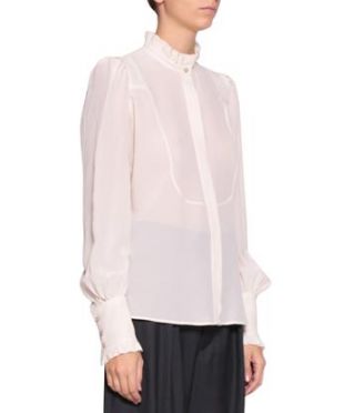 L'Inde Le Palais x Isabel Marant Sloan silk shirt