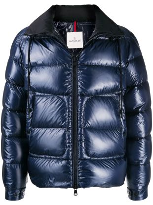 Moncler Doudoune à Patch Logo