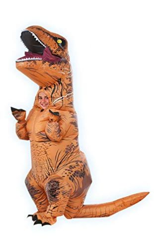 Rubie's-déguisement officiel - Rubie's-Déguisement T-rex gonflable- Taille Unique- I-610821STD