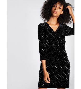 Robe en velours Morgan