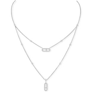 Messika Move Uno 2 Rows Pavé