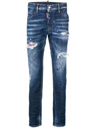 Dsquared2 Distressed Skinny Jeans