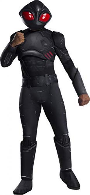 Rubie's Men's Aquaman Movie Adult Deluxe Black Manta Costume, as as Shown, Extra-Large