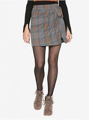 Outlander Faux Side-Tie Skirt Hot Topic Exclusive