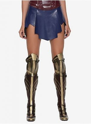 DC Comics Wonder Woman Faux Leather Cosplay Skirt