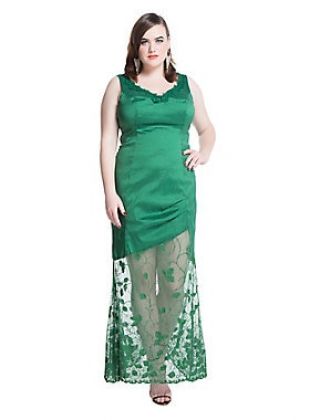 chinese dress ladies Full Poison Ivy Monokini Gown Dress Costume Rave Bra Rave Wear Cosplay –  L'Amour Le Allure main image 0