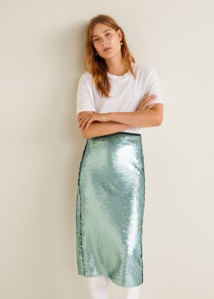 Jupe à sequins