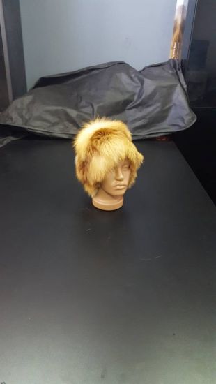 Fourrure de renard, chapeau, chapeau de fourrure, de la vraie fourrure, chapeau de fourrure véritable, chapeau de renard, bonnet, chapeau, chapeau, chapeau vintage, chapeau de fourrure vintage de l’hiver, fox fourrure de renard fourrure, rouge