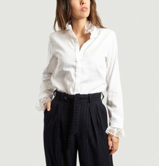 Blouse  Blanche Cleveland par Valentine Gauthier