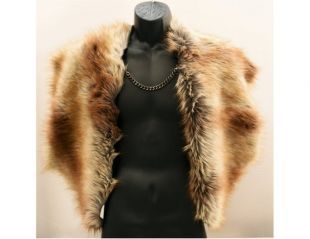 Mad Max   fausse fourrure manteau Cape haussement d’épaules   Game of Thrones par Luv guerrier