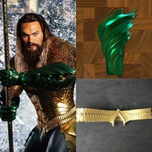 Film Aquaman ceinture et brassards de bras