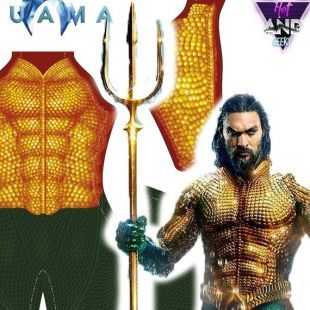 Film Aquaman Spandex Zentai Suit