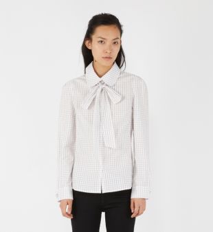 Chemise à carreaux