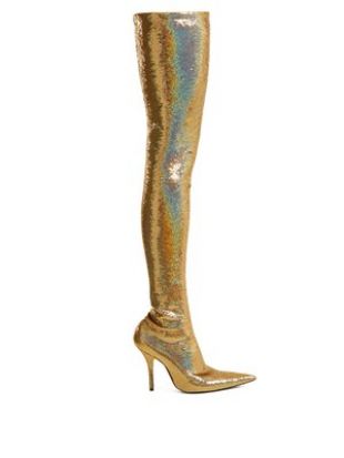 Knife over the knee bootie | Balenciaga | MATCHESFASHION.COM US