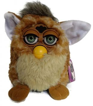 Furby - Black with White Tummy and Green Eyes - Model 70-800