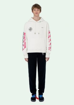 Off-White Diag Stencil Hoodie
