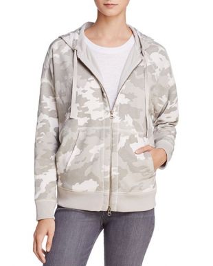 ATM Anthony Thomas Melillo Camo Zip-Up Hoodie