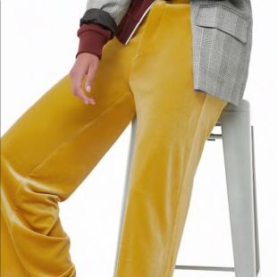 Forever 21 *FALL* velvet wide leg pants