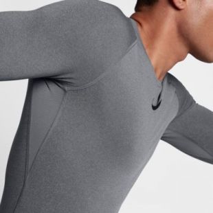 Haut à manches longues Nike Pro pour Homme