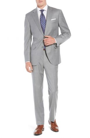 Peter Millar - Peter Millar Flynn Classic Fit Solid Wool Suit | Nordstrom