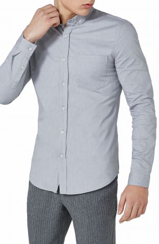 Topman Muscle Fit Oxford Shirt | Nordstrom