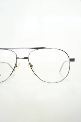 Lunettes de cadavres d’animaux vintage pour homme Mens aviateur cadres fil jante lunettes aviateur métallisé argent lunettes de soleil lunettes de soleil pour homme en argent