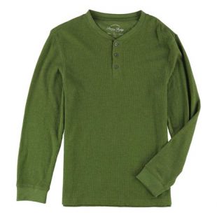 American Heritage   American Heritage Mens Solid Henley Shirt   Walmart.com