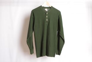Hunter Green Forest green Thermal Henley
