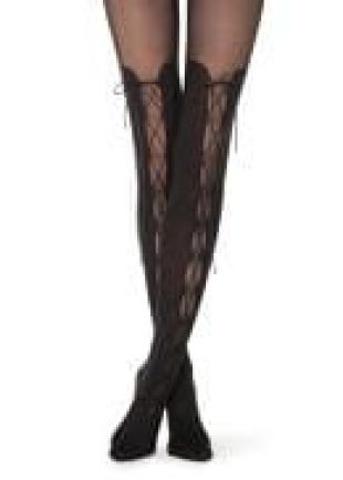 Collant effet bottes