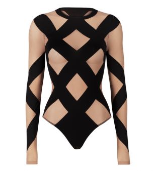 Wolford Body string Anita gobi black M