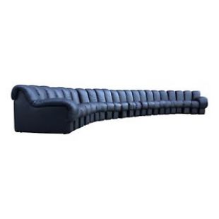 De Sede DS600 Non Stop Sofa, 22 Elements in Black Leather | eBay