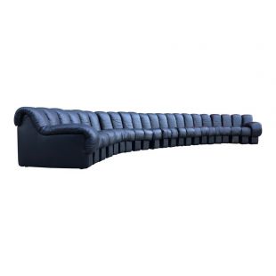 De Sede DS600 Non Stop Sofa, 22 Elements in Black Leather  | eBay