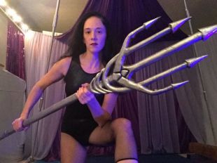 Aquaman Trident reine Atlanta Trident   réalisé sur commande