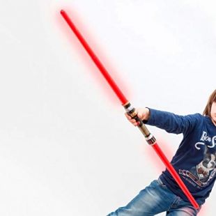 Double sabre laser sabre lumineux et sonore